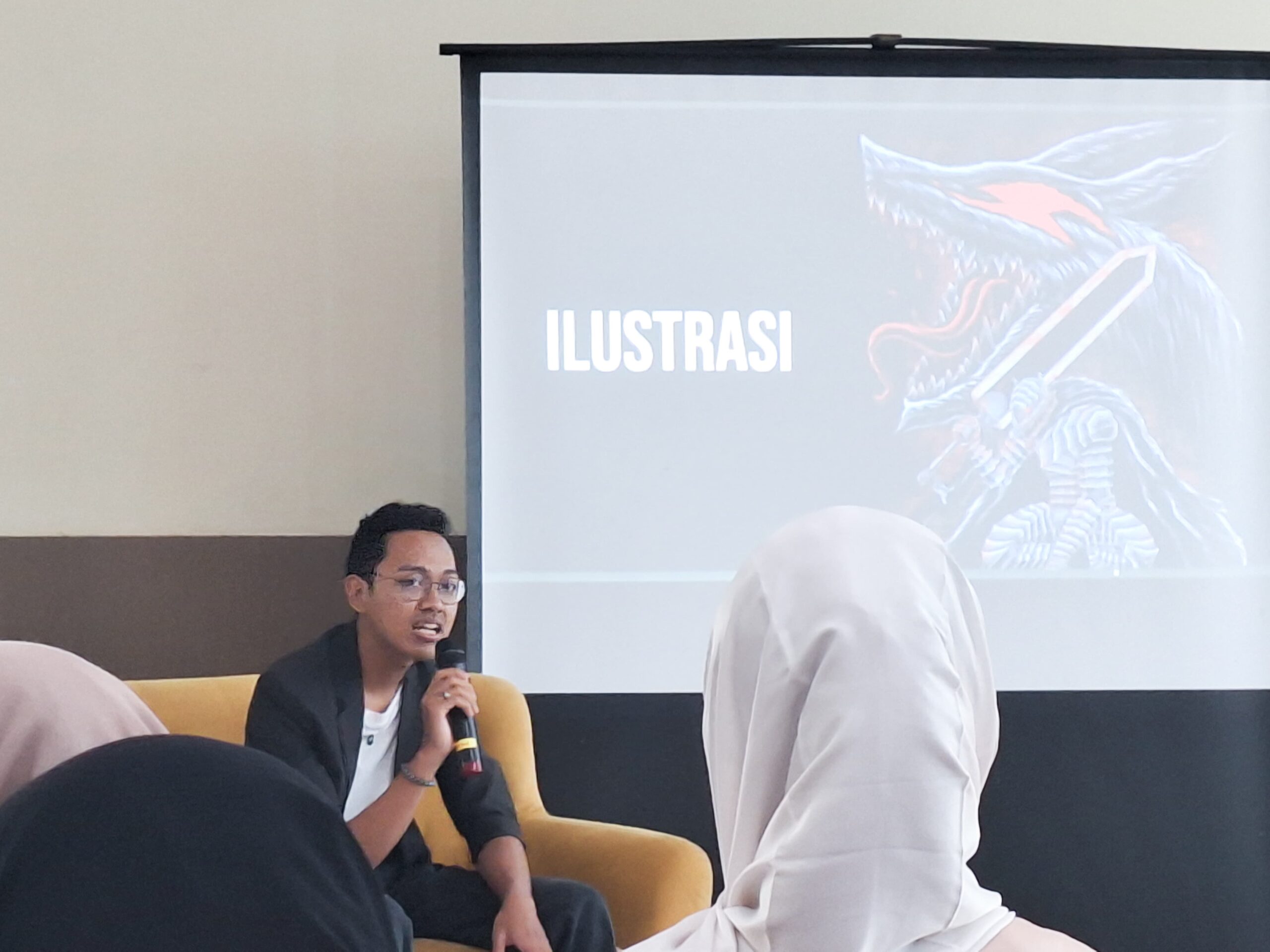Farhan Fativh narasumber Ngabuburit Ala Desainer