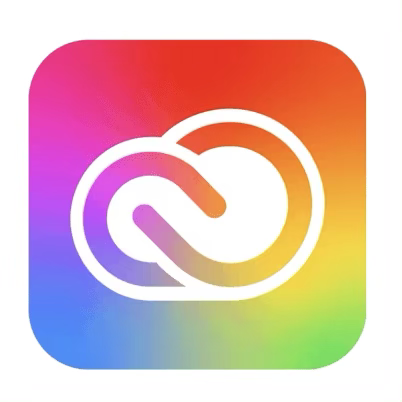 Logo aplikasi Creative Cloud Express