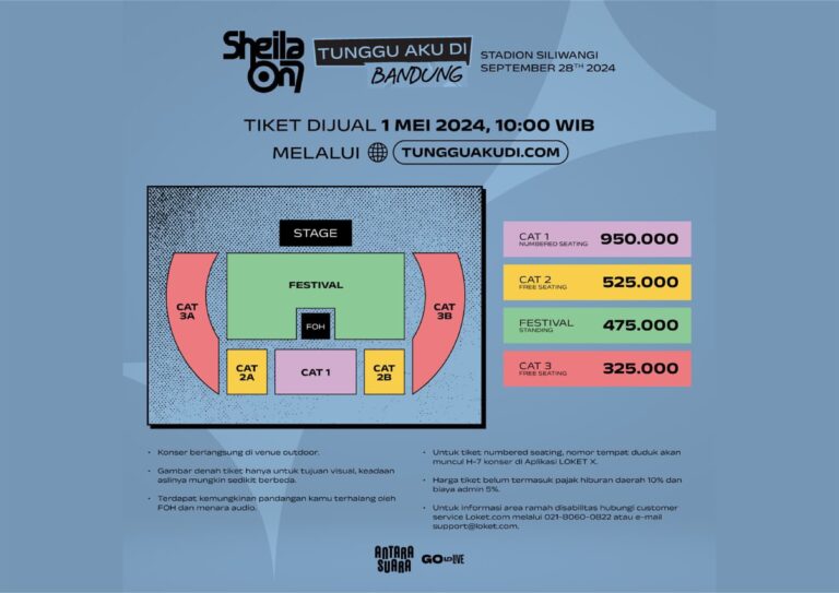 tiket sheila on7