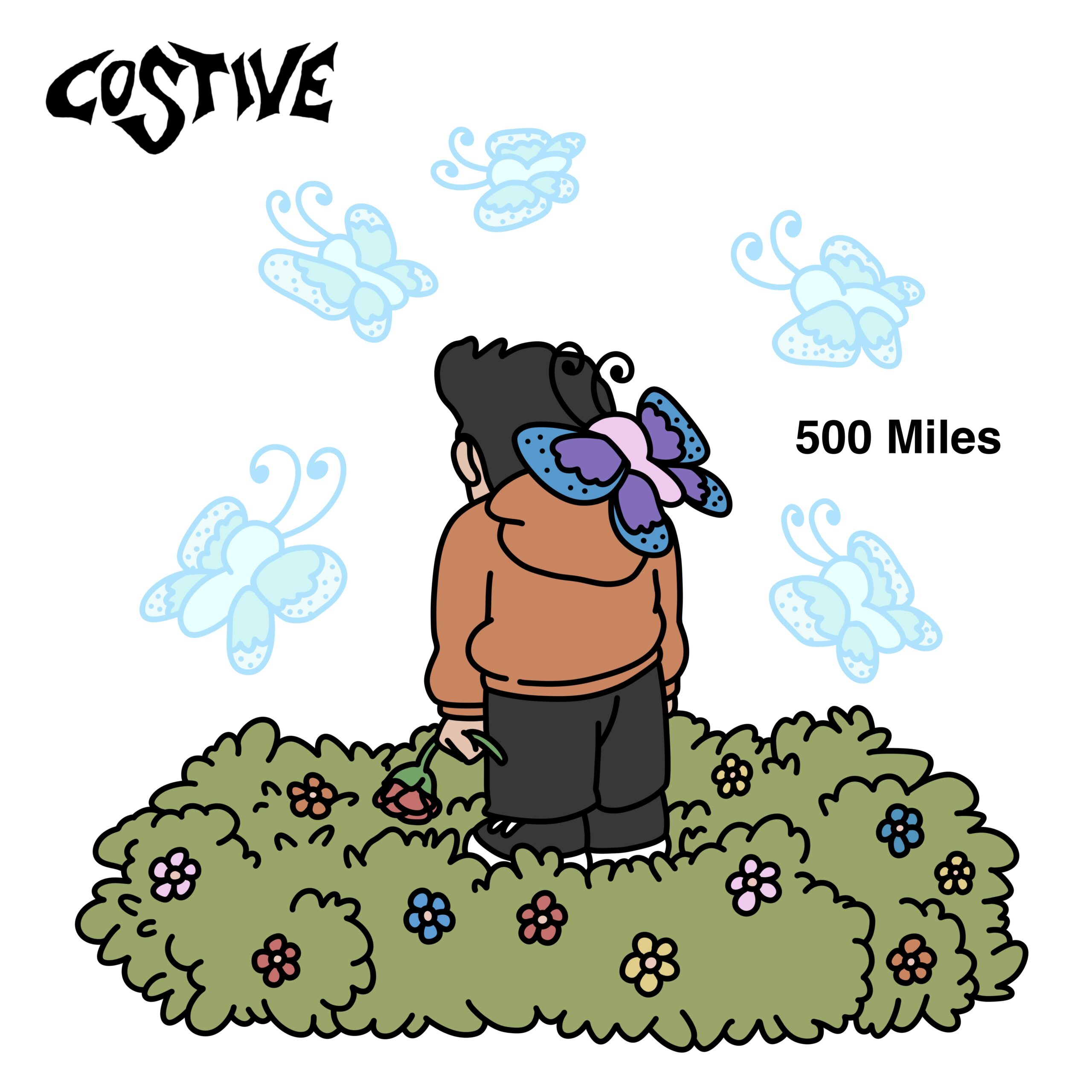 Costive 500 Miles Single Artwork