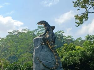 Tugu Biawak Wonosobo Jadi Sorotan: Murah Tapi Mewah, Tamparan untuk Proyek Miliaran
