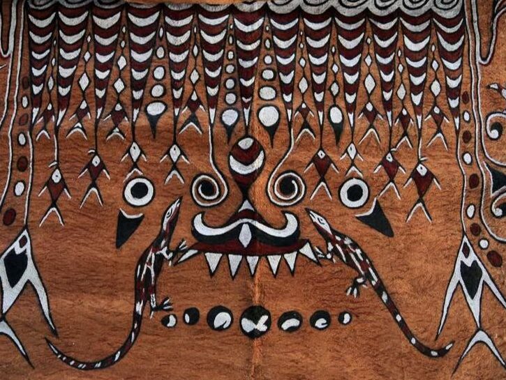 Lukisan Khombow Khas Sentani Papua