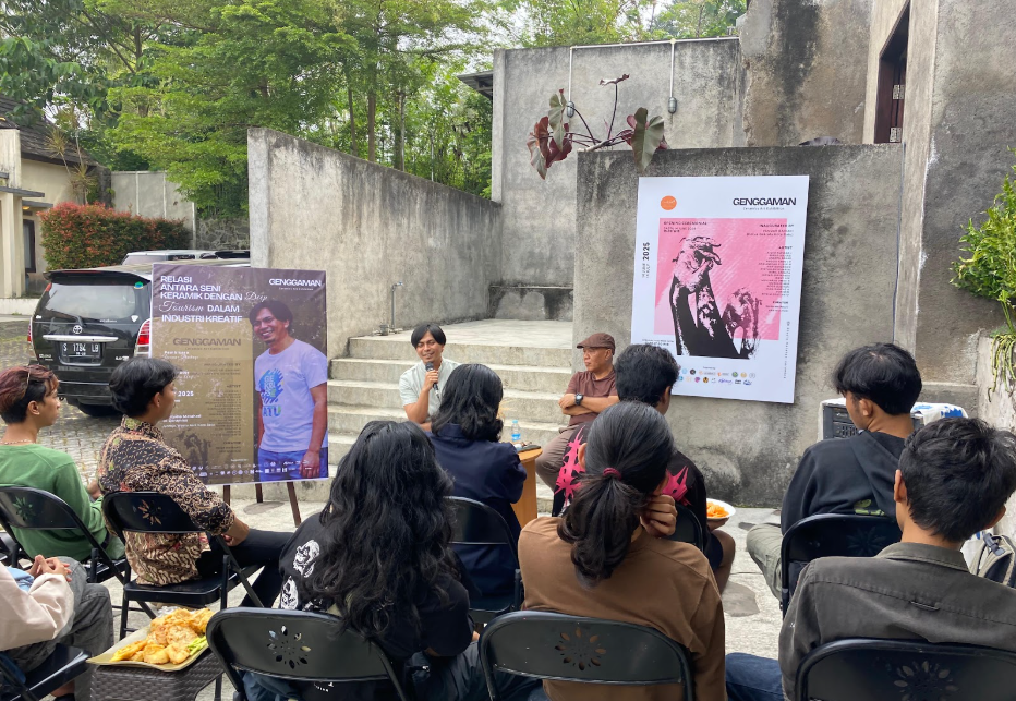 Exhibition Genggaman Gelar Art Talk bertajuk “Relasi Seni Keramik dan Deep Tourism dalam Industri Kreatif” bersama Ketua GEKRAFS Kota batu
